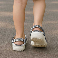 Aotearoa Maori Kowhaiwhai Clogs Shoes Kiwikiwi Puhoro and Patiki