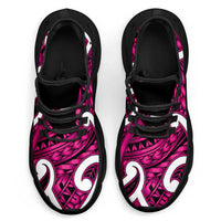 Aotearoa Maori Kowhaiwhai Clunky Sneakers Mawhero Puhoro and Patiki LT9 - Polynesian Pride