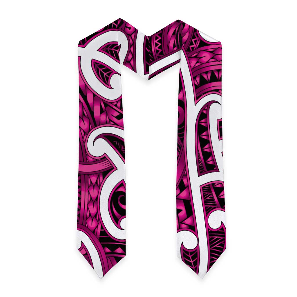 Aotearoa Maori Kowhaiwhai Graduation Stole Mawhero Puhoro and Patiki LT9 - Polynesian Pride