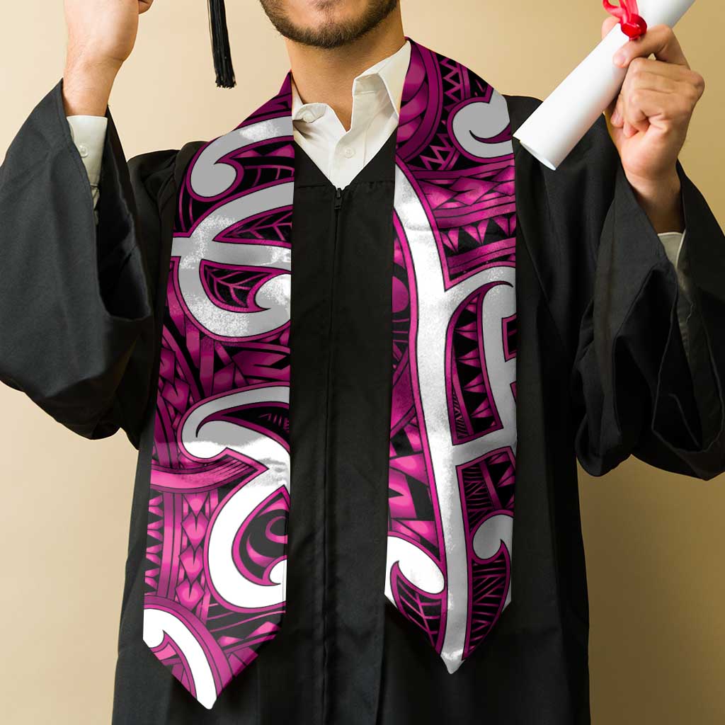 Aotearoa Maori Kowhaiwhai Graduation Stole Mawhero Puhoro and Patiki LT9 - Polynesian Pride