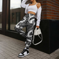 Aotearoa Maori Kowhaiwhai Jogger Pants Kiwikiwi Puhoro and Patiki LT9 - Polynesian Pride