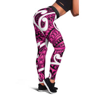 Aotearoa Maori Kowhaiwhai Leggings Mawhero Puhoro and Patiki LT9 - Polynesian Pride