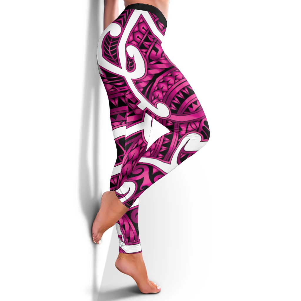 Aotearoa Maori Kowhaiwhai Leggings Mawhero Puhoro and Patiki LT9 - Polynesian Pride