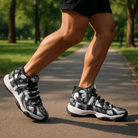 Aotearoa Maori Kowhaiwhai Sneakers J11 Kiwikiwi Puhoro and Patiki LT9 - Polynesian Pride