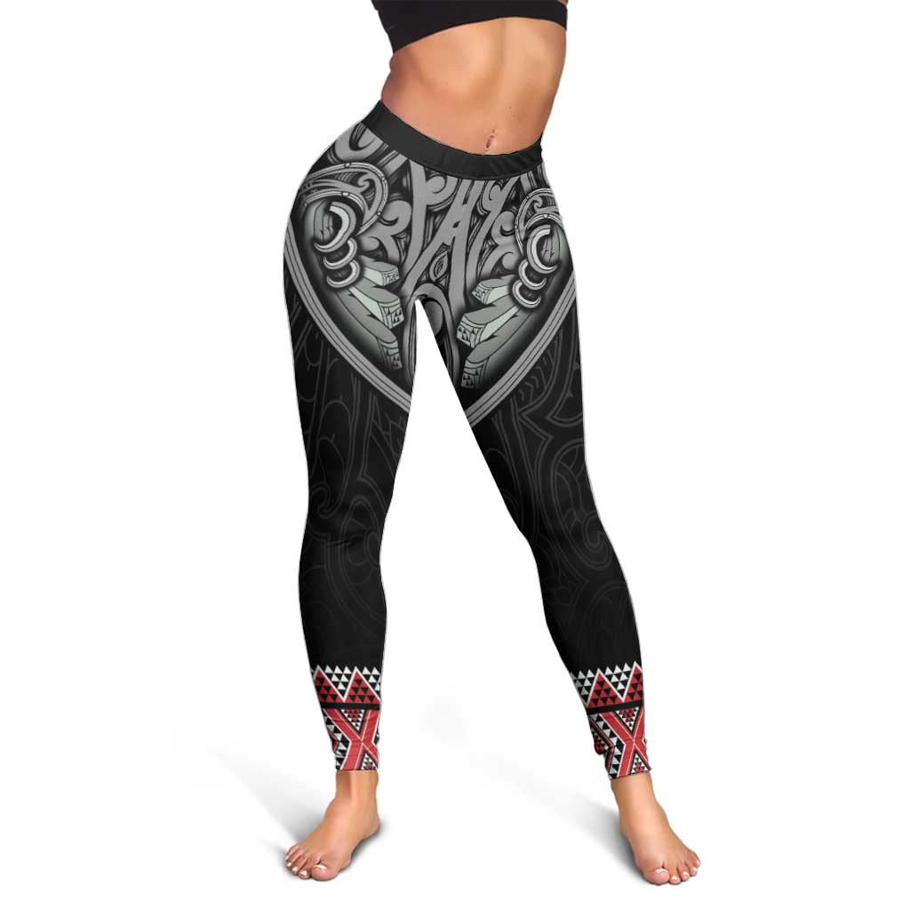 Aotearoa Toitu Te Tiriti Waitangi Leggings Proud To Be Maori - Polynesian Pride