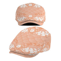 Apricot Mermaid Puakenikeni Maile Lei Jeff Hat LT01 - Polynesian Pride