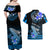 CUSTOMER REQUEST - 06/03/2025 - Couples Matching Off Shoulder Maxi Dress and Hawaiian Shirt - LT01