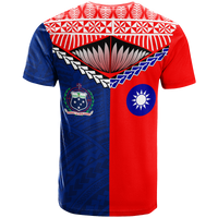 Taiwanese Combine Samoan Pride T Shirt LT12 - Polynesian Pride