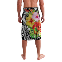 Hawaii Hibiscus Kanaka Polynesia Lavalava LT2 - Polynesian Pride LLC