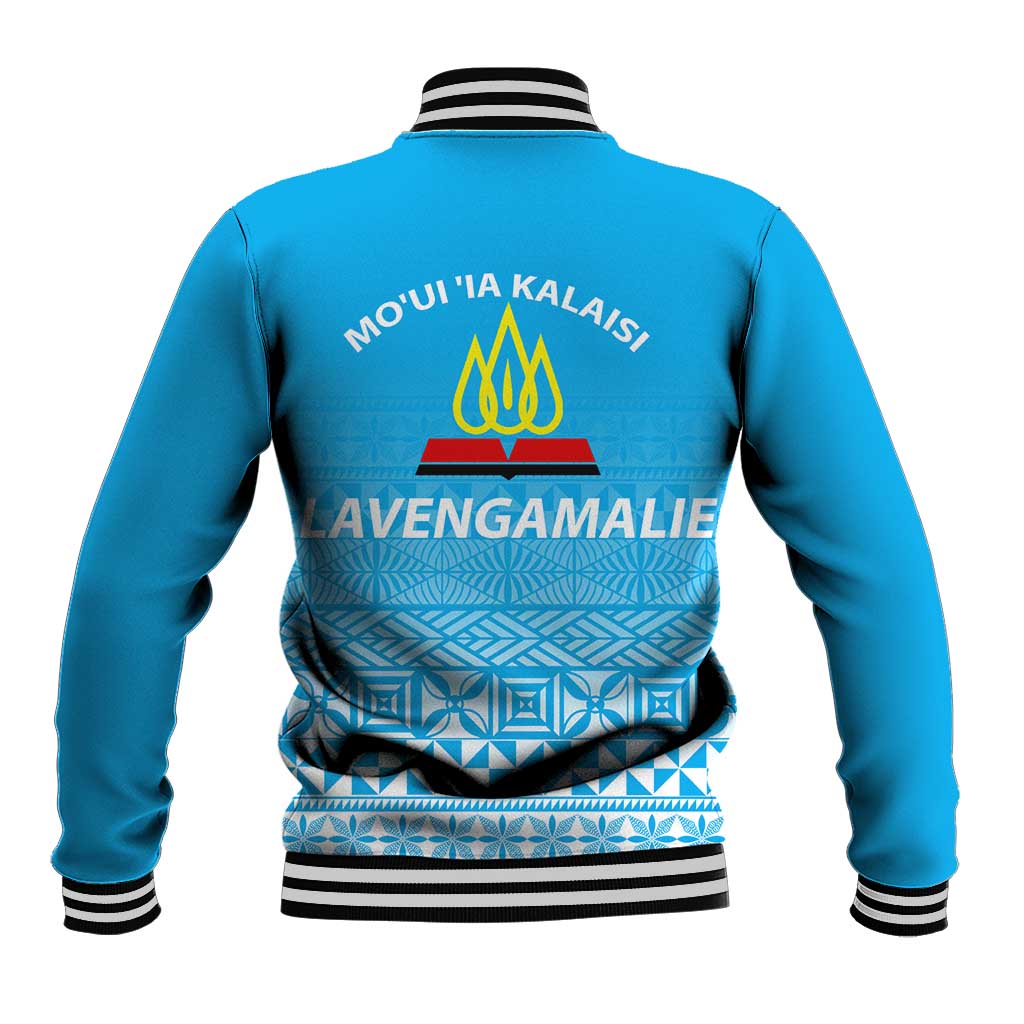 Tonga Lavengamalie College Tongan Pattern Baseball Jacket - LT12 - Polynesian Pride