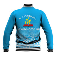 Tonga Lavengamalie College Tongan Pattern Baseball Jacket - LT12 - Polynesian Pride