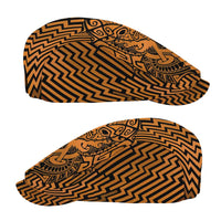 Basketball New Zealand Jeff Hat Gold Maori Ta Moko Indigenous - Polynesian Pride