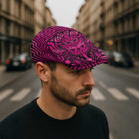 Basketball New Zealand Jeff Hat Pink Maori Ta Moko Indigenous - Polynesian Pride