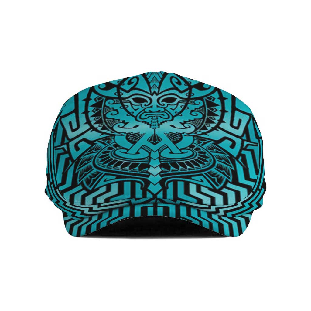 Basketball New Zealand Jeff Hat Teal Maori Ta Moko Indigenous - Polynesian Pride