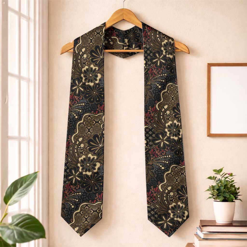 Batik Sekar Jagad Graduation Stole Indonesian Traditional Pattern