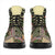 Beige Aotearoa Kowhaiwhai Pattern All Season Boots NZ Maori Quilt Style - Polynesian Pride