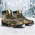 Beige Aotearoa Kowhaiwhai Pattern All Season Boots NZ Maori Quilt Style - Polynesian Pride