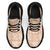 Beige Palaka Quilt Hawaii Clunky Sneakers Traditional Hawaii-plaid Pattern - Polynesian Pride