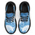 Blue Aloha Hawaii Clunky Sneakers Monstera Hibiscus Plumeria Seamless Vibes - Polynesian Pride