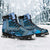 Blue Aotearoa Kowhaiwhai Pattern All Season Boots NZ Maori Quilt Style - Polynesian Pride