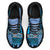 Blue Aotearoa Kowhaiwhai Pattern Clunky Sneakers NZ Maori Quilt Style - Polynesian Pride