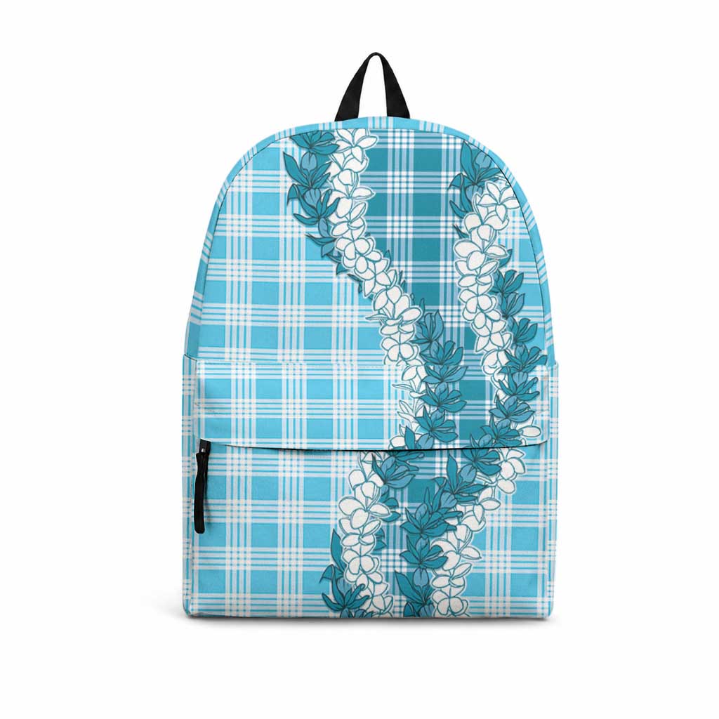 Blue Hawaii Palaka Backpack Hawaiian Honohono Lei LT05 Blue - Polynesian Pride