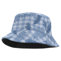 Blue Palaka Hawaii Palapalai Bucket Hat Hawaiian Fern LT14 One Size Blue - Polynesian Pride