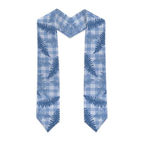 Blue Palaka Hawaii Palapalai Graduation Stole Hawaiian Fern LT14 - Polynesian Pride
