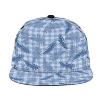 Blue Palaka Hawaii Palapalai Snapback Cap Hawaiian Fern LT14 One Size Blue - Polynesian Pride