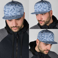 Blue Palaka Hawaii Palapalai Snapback Cap Hawaiian Fern LT14 - Polynesian Pride
