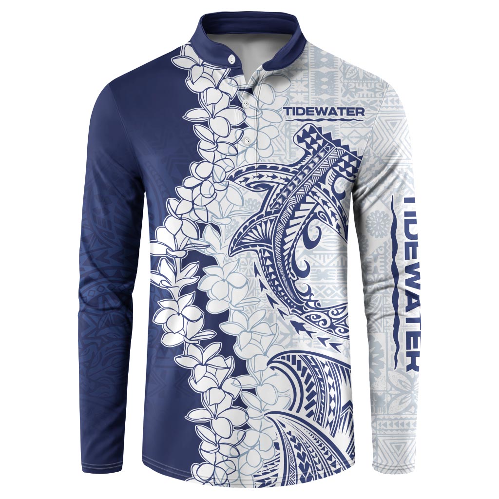 CUSTOMER REQUEST - TIDEWATER - 021026 Button Sweatshirt Hammerhead Shark LT7