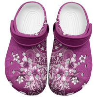 Cook Islands Clogs Shoes Fandango Hibiscus And Stars LT05 Fandango - Polynesian Pride