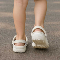 Cook Islands Navy Blue Tivaevae Clogs Shoes