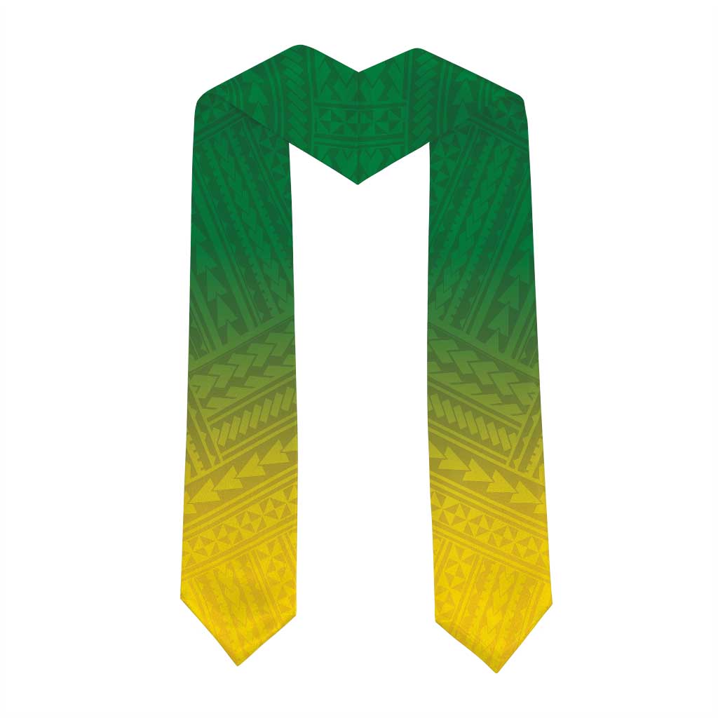 Custom American Samoa Graduation Stole Leone High School Polynesian Pattern LT05 - Polynesian Pride