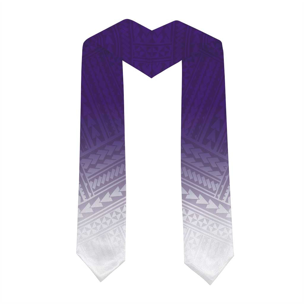 Custom American Samoa Graduation Stole Manua High School Polynesian Pattern LT05 - Polynesian Pride