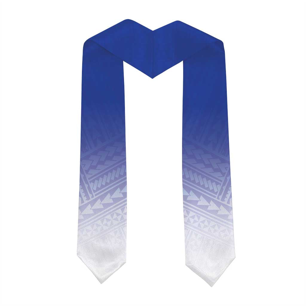 Custom American Samoa Graduation Stole Samoana High School Polynesian Pattern LT05 - Polynesian Pride