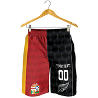 Custom British Lions New Zealand Shorts for Men Sporty Style LT9 - Polynesian Pride