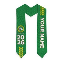 Custom Hawaii Kaimuki High School Graduation Stole Kakau Pattern LT05 - Polynesian Pride