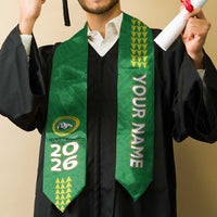 Custom Hawaii Kaimuki High School Graduation Stole Kakau Pattern LT05 - Polynesian Pride
