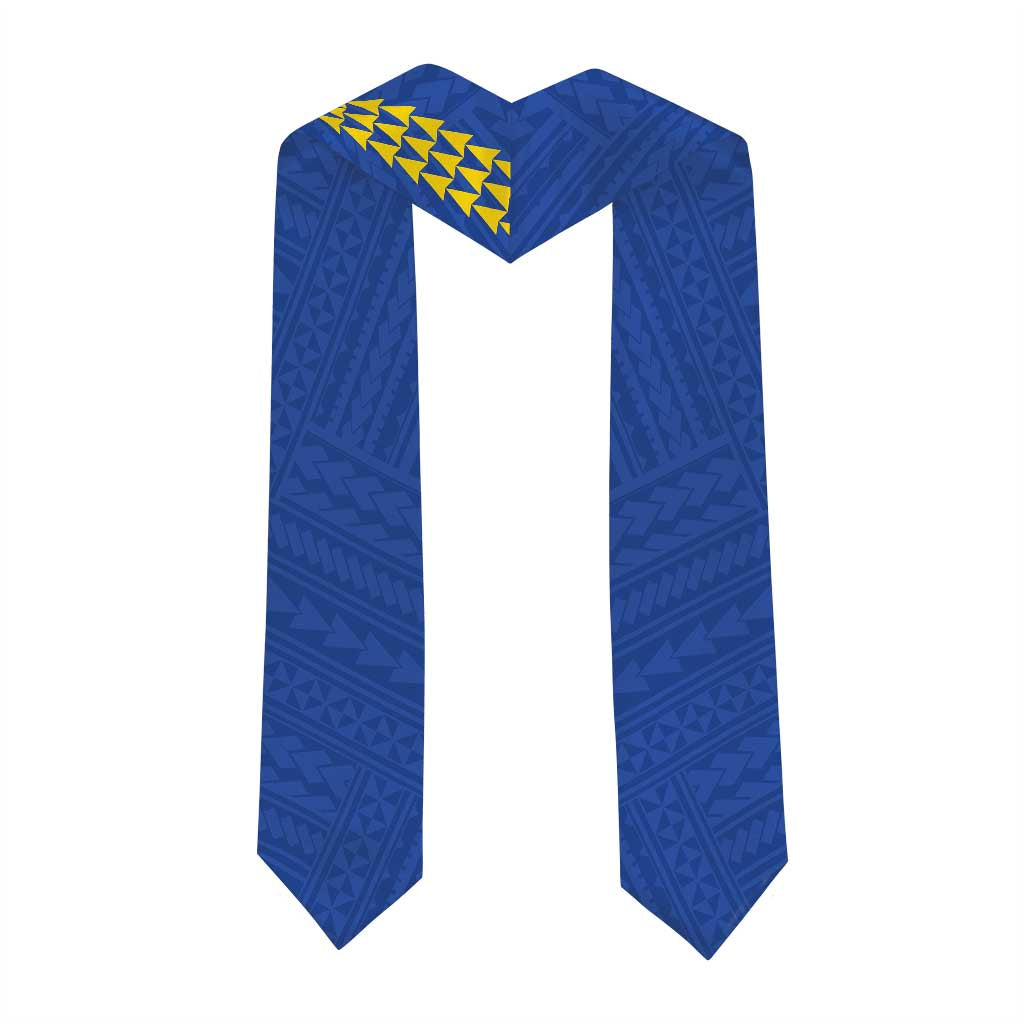 Custom Hawaii Kaiser High School Graduation Stole Kakau Pattern LT05 - Polynesian Pride