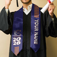 Custom Hawaii Kalaheo High School Graduation Stole Kakau Pattern