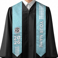 Custom Hawaii King Kekaulike High School Graduation Stole Kakau Pattern LT05 - Polynesian Pride