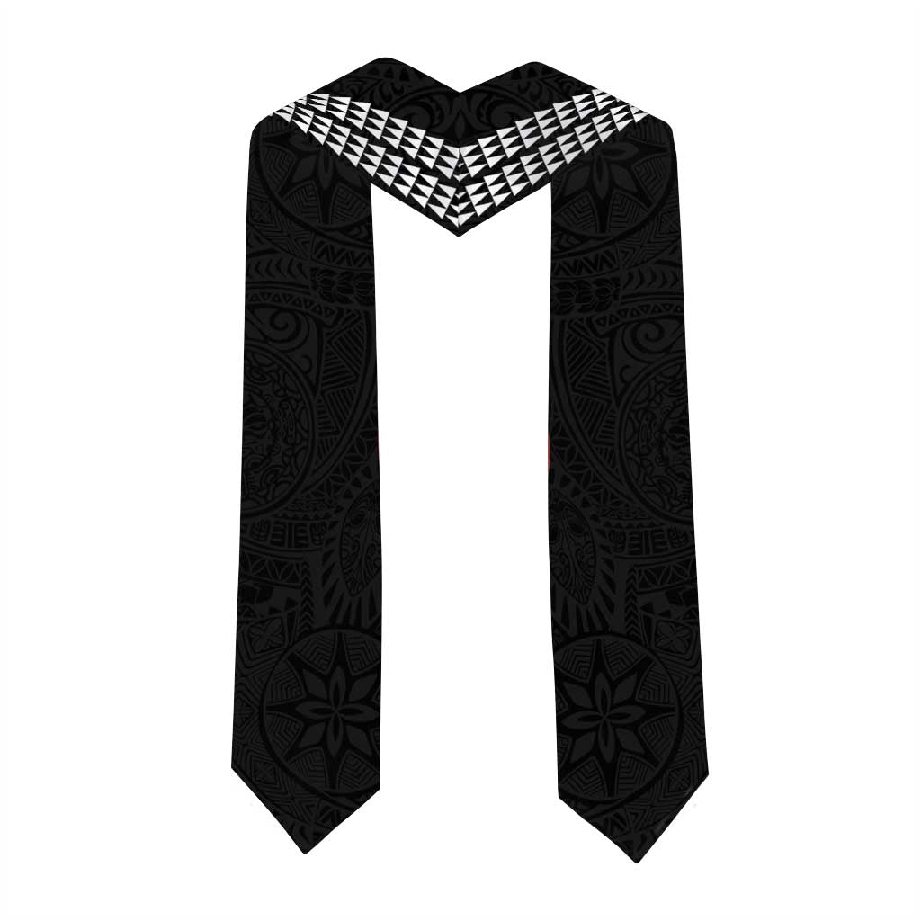 Custom Hawaii Lahainaluna High School Graduation Stole Class Of Year Polynesian Kakau Pattern LT14 - Polynesian Pride