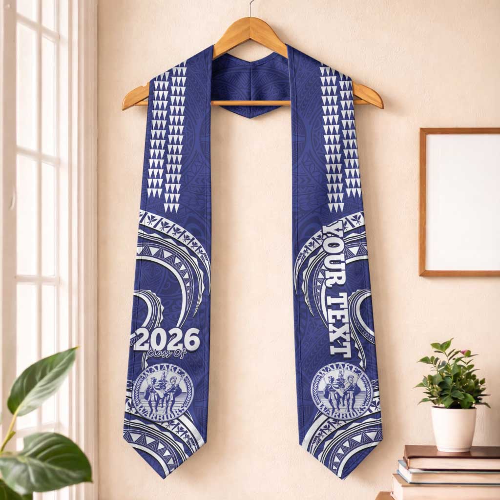 Custom Hawaii Waiakea High School Graduation Stole Class Of Year Polynesian Kakau Pattern