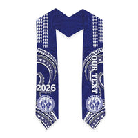 Custom Hawaii Waiakea High School Graduation Stole Class Of Year Polynesian Kakau Pattern