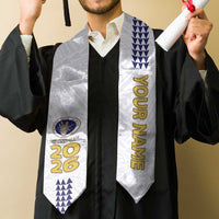 Custom Hawaii Waipahu High School Graduation Stole Kakau Pattern LT05 - Polynesian Pride