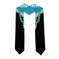 Custom Kapolei Hawaii High School Graduation Stole Class Of Year Puakenikeni Lei Hawaiian Pattern LT14 - Polynesian Pride