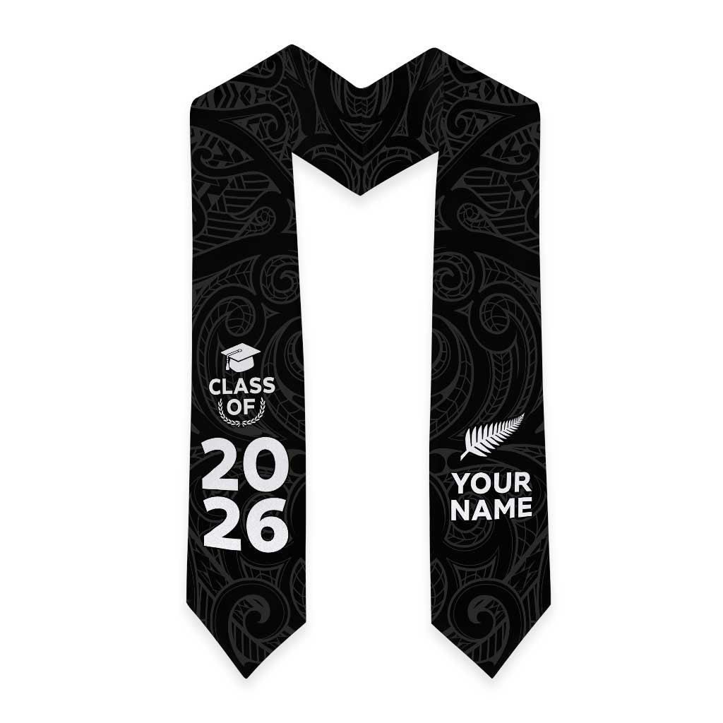 Custom New Zealand Aotearoa Graduation Stole Maori Pattern LT05 - Polynesian Pride
