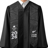Custom New Zealand Aotearoa Graduation Stole Maori Pattern LT05 - Polynesian Pride