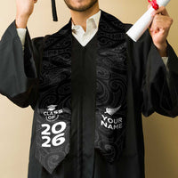 Custom New Zealand Aotearoa Graduation Stole Maori Pattern LT05 - Polynesian Pride